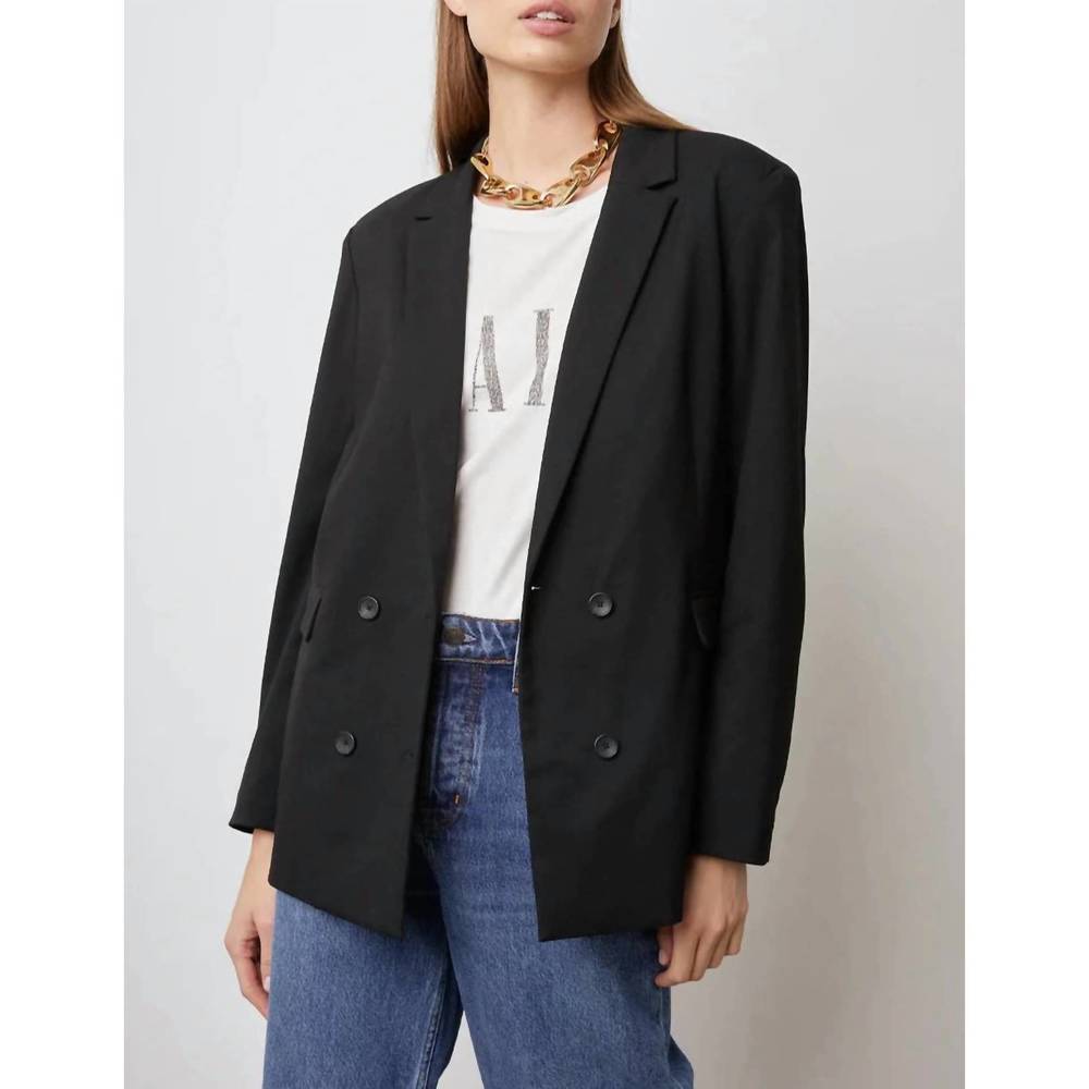 NEW RAILS jac blazer in black